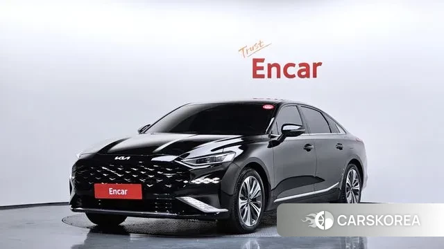 Kia K8 Hybrid 2023 Черный из Кореи