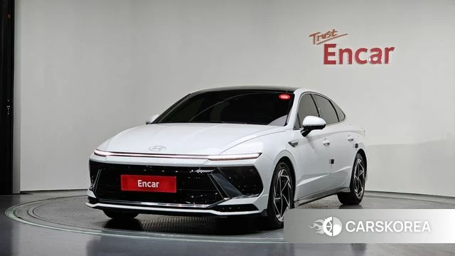 Hyundai Sonata D Edge (DN8) 2024 Белый из Кореи