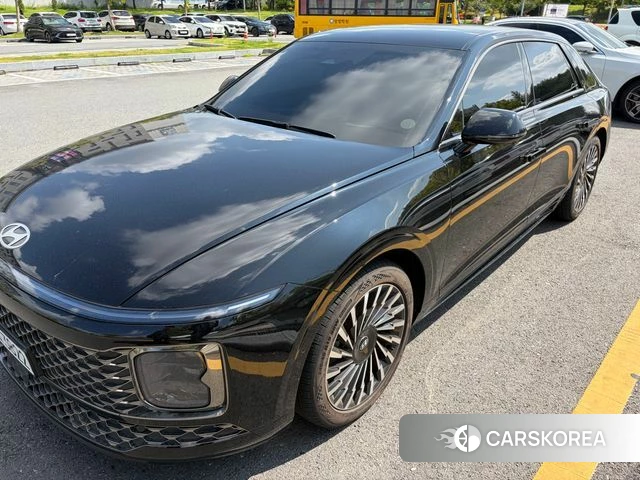 Hyundai Grandeur Hybrid (GN7) 2025 Черный из Кореи