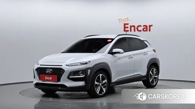 Hyundai Kona 2018 Белый из Кореи
