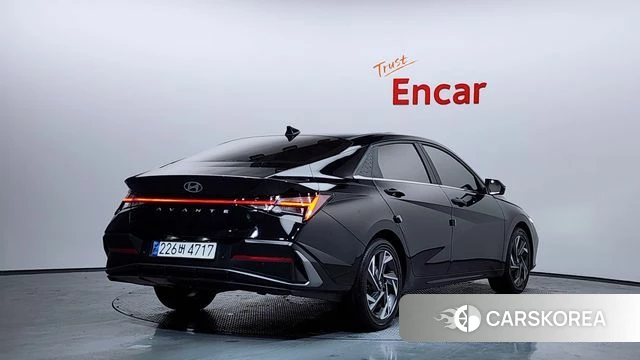 Hyundai The New Avante (CN7) 2023 Черный из Кореи