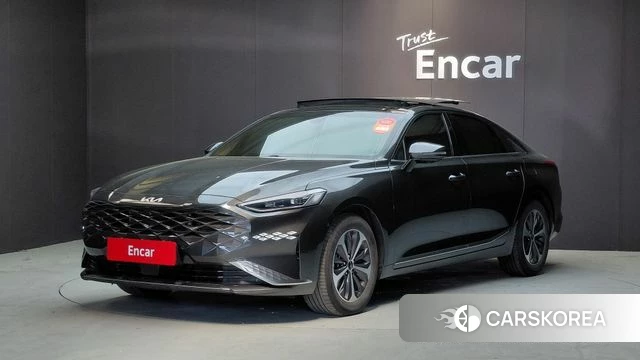 Kia K8 Hybrid 2022 Серый из Кореи