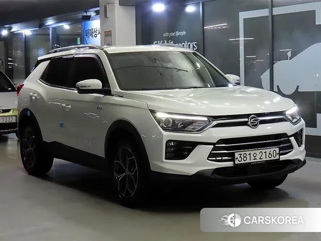 Ssangyong Beautiful Korando 2020 Белый из Кореи