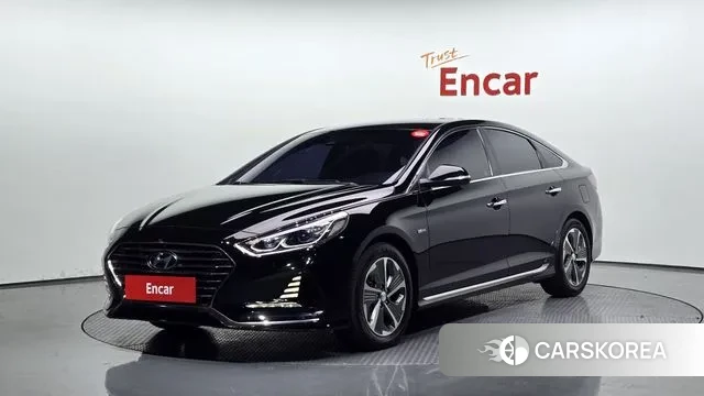 Hyundai Sonata New Rise Hybrid 2018 Черный из Кореи