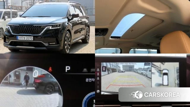 Kia Carnival 4th generation 2023 Черный из Кореи