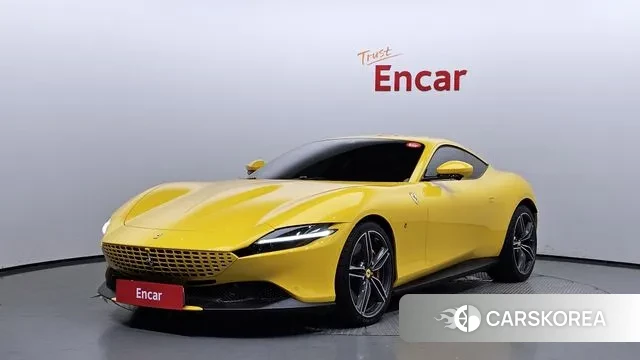 Ferrari Rome 2022 Желтый из Кореи