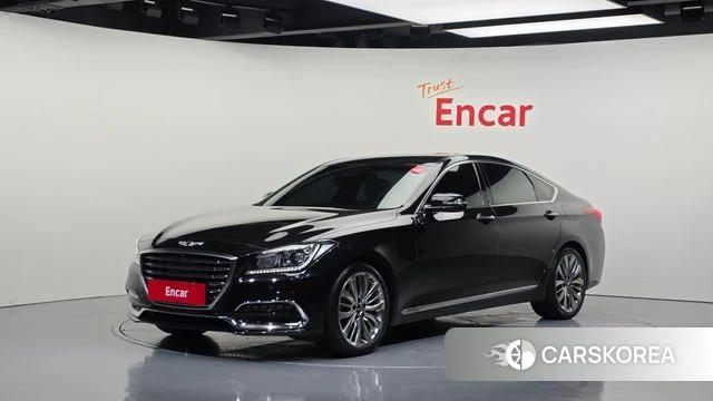 Genesis G80 2018 Черный из Кореи