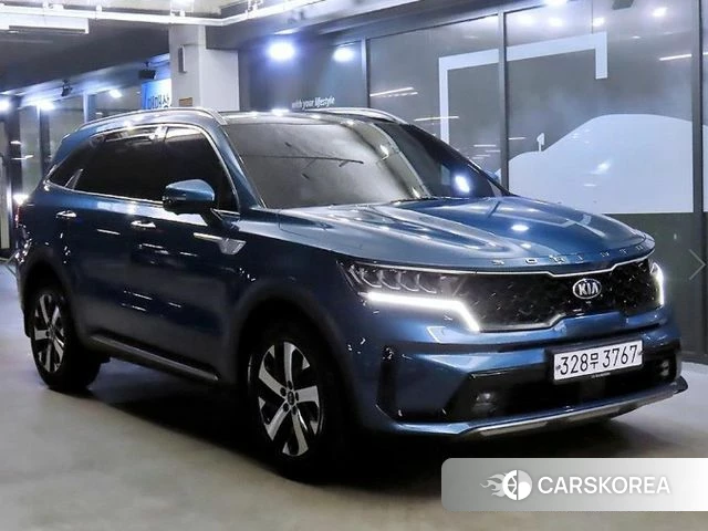 Kia Sorento 4th Generation 2021 Синий из Кореи