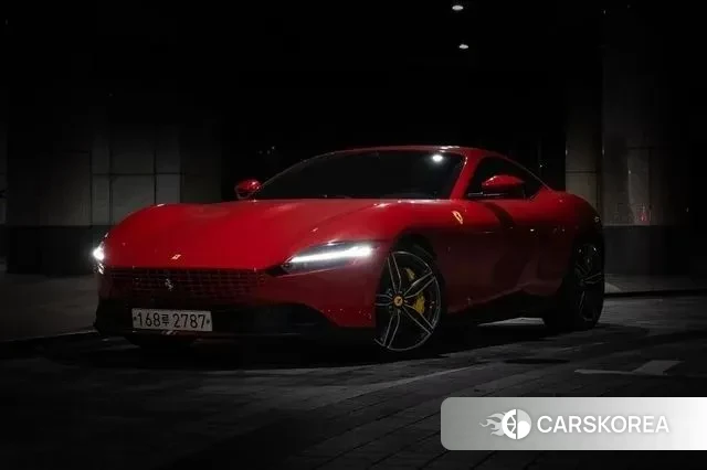 Ferrari Rome 2022 Красный из Кореи