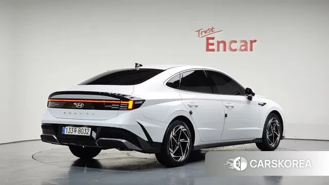 Hyundai Sonata D Edge (DN8) 2024 Белый из Кореи