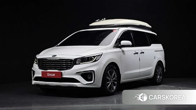 Kia The New Carnival 2018 Белый из Кореи