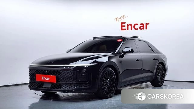 Hyundai Grandeur Hybrid (GN7) 2025 Черный из Кореи