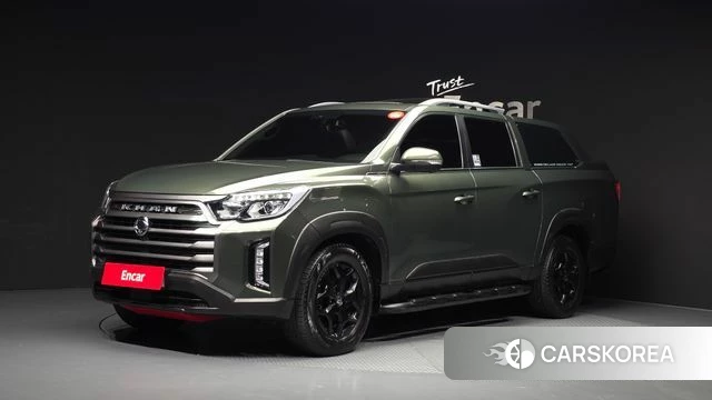 Ssangyong The New Rexton Sports Cannes 2022 Темно-зеленый из Кореи