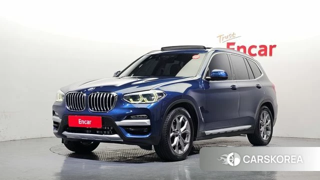 BMW X3 (G01) 2018 Синий из Кореи