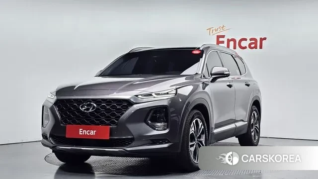 Hyundai Santa Fe TM 2019 Серый из Кореи