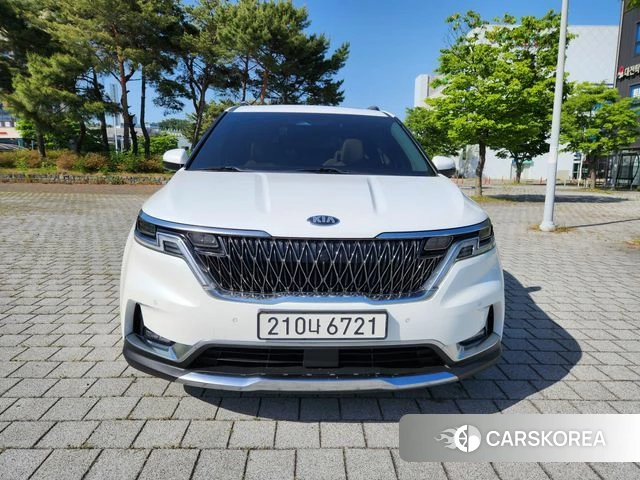 Kia Carnival 4th generation 2021 Белый из Кореи