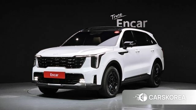 Kia The New Sorento 4th Generation 2024 Белый из Кореи