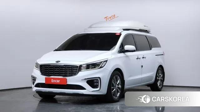 Kia The New Carnival 2018 Белый из Кореи