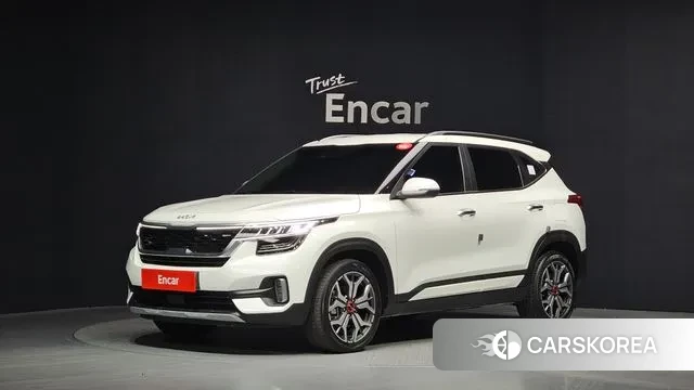 Kia Seltos 2022 Белый из Кореи
