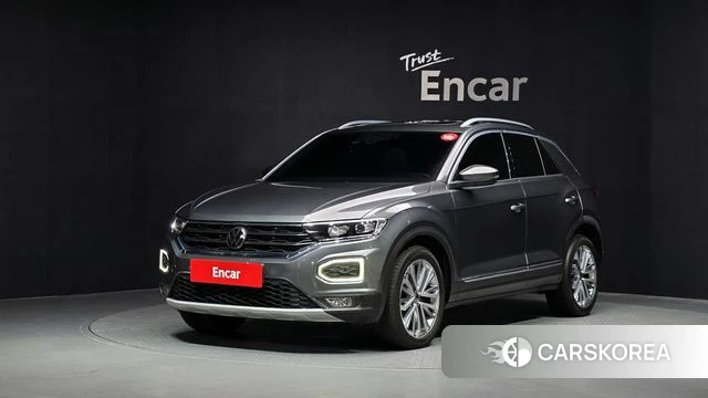 Volkswagen T-Roc 2021 Серый из Кореи