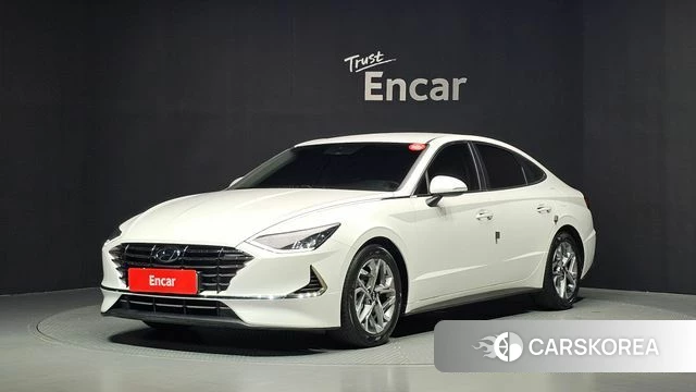 Hyundai Sonata (DN8) 2019 Белый из Кореи