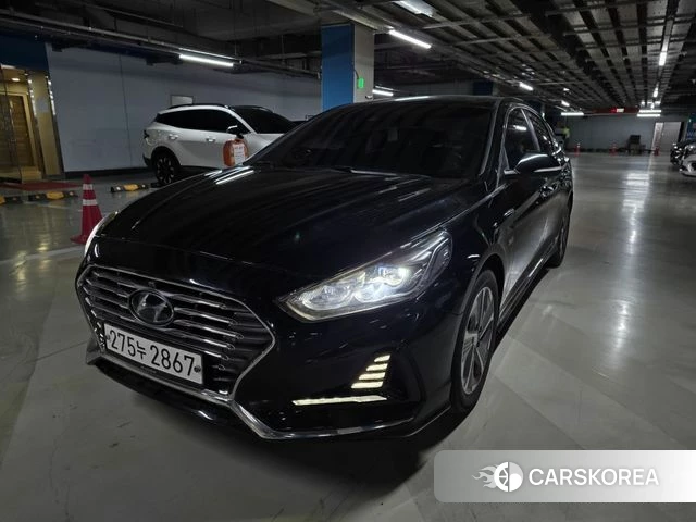 Hyundai Sonata New Rise Hybrid 2019 Черный из Кореи