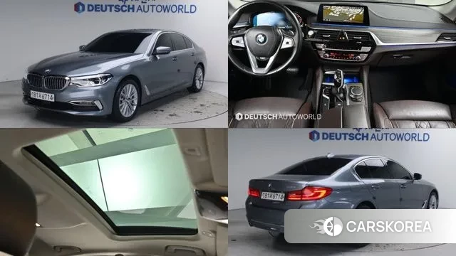 BMW 5 Series (G30) 2019 Серый из Кореи