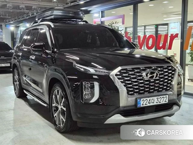 Hyundai Palisade 2022 Черный из Кореи