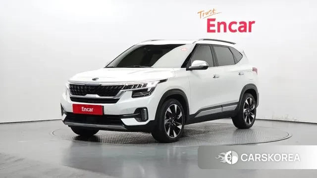 Kia Seltos 2021 Белый из Кореи