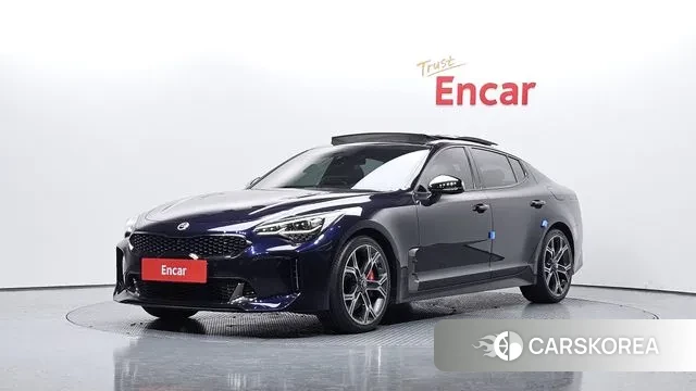 Kia Stinger 2018 Синий из Кореи