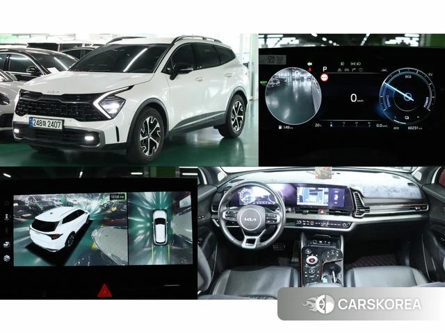Kia Sportage 5th Generation Hybrid 2021 Белый из Кореи