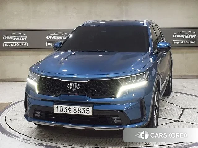 Kia Sorento 4th Generation 2021 Синий из Кореи