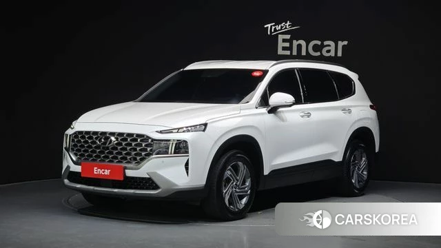 Hyundai The New Santa Fe 2022 Белый из Кореи