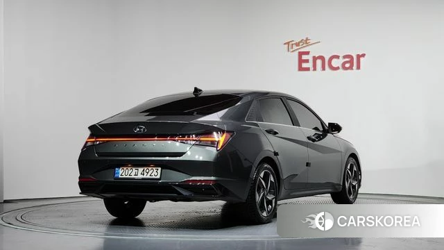 Hyundai Avante (CN7) 2022 Серый из Кореи