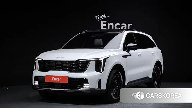 Kia The New Sorento 4th Generation 2023 Белый из Кореи