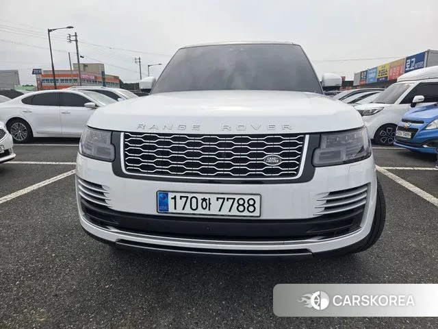 Land Rover Range Rover 4th Generation 2021 Белый из Кореи