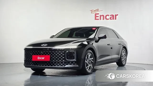 Hyundai Grandeur (GN7) 2023 Черный из Кореи