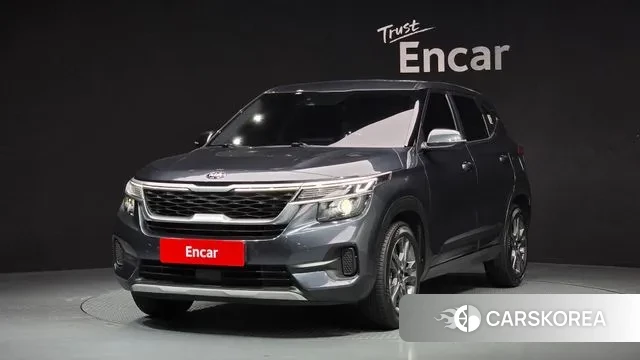Kia Seltos 2019 Серый из Кореи