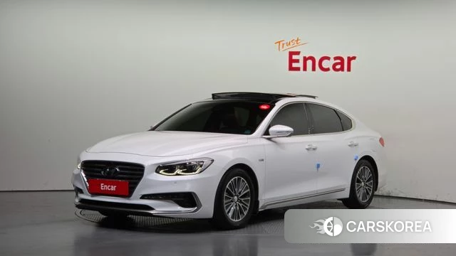 Hyundai Grandeur IG Hybrid 2019 Белый из Кореи