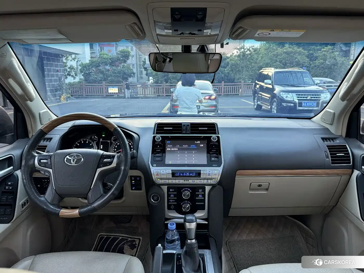 Toyota Prado 2018 Черный из Китая
