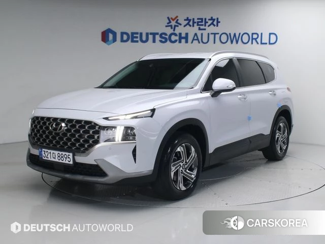Hyundai The New Santa Fe 2022 Белый из Кореи