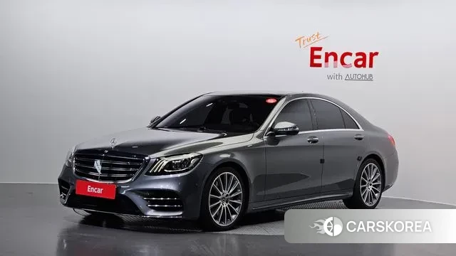 Mercedes-Benz S-Class W222 2018 Серый из Кореи