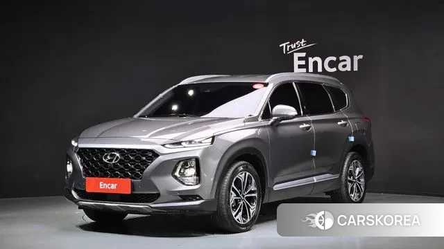 Hyundai Santa Fe TM 2020 Серый из Кореи