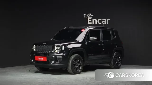 Jeep Renegade 2021 Черный из Кореи