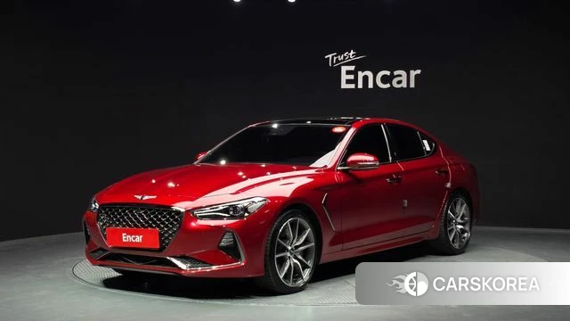 Genesis G70 2018 Красный из Кореи