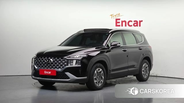 Hyundai The New Santa Fe 2021 Черный из Кореи