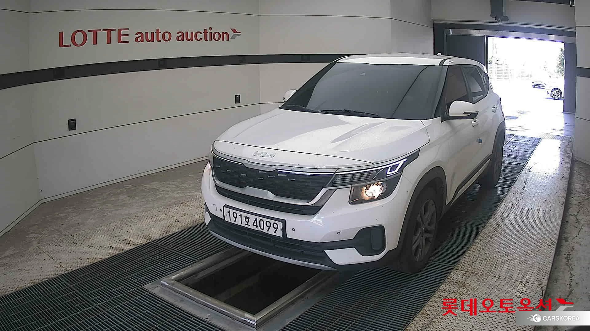 Kia Seltos 2022 Snow White Pearl из Кореи
