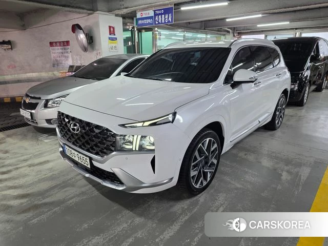 Hyundai The New Santa Fe 2021 Белый из Кореи