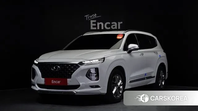 Hyundai Santa Fe TM 2019 Белый из Кореи