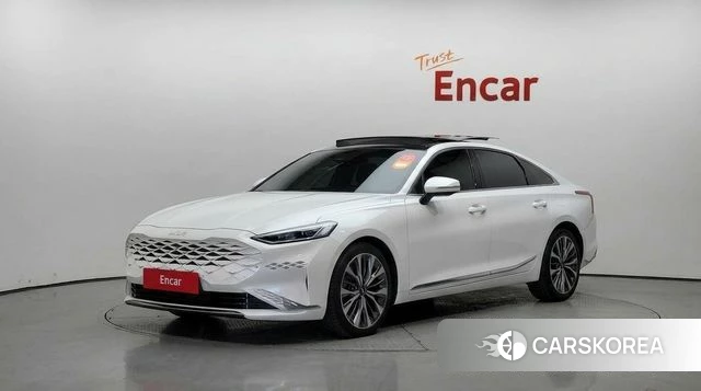 Kia K8 2021 Белый из Кореи